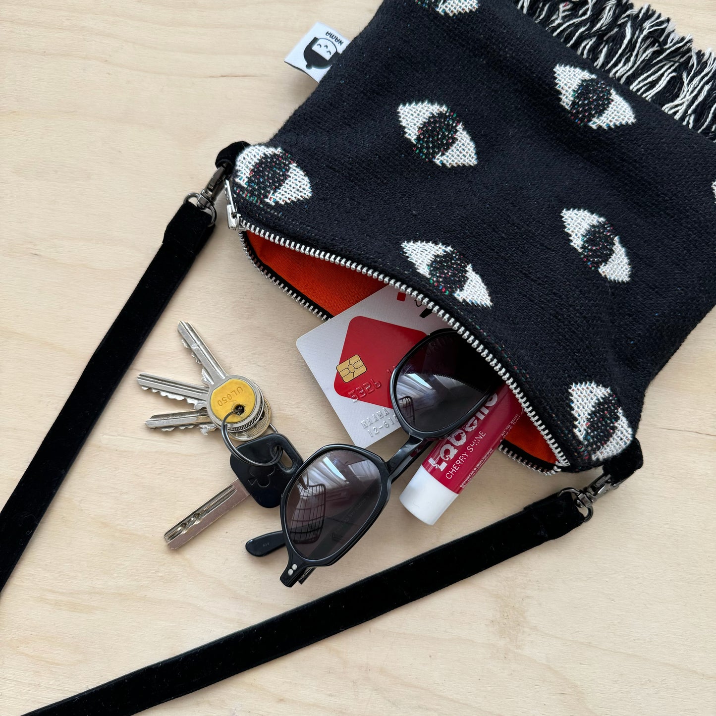 'Eyes open' Crossbody Bag