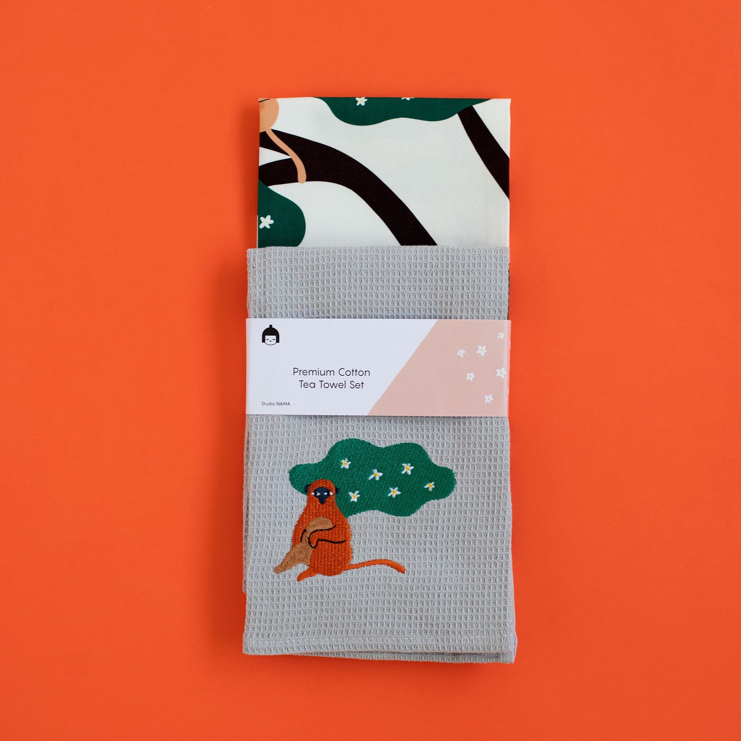 Monkeys Tea Towel Set
