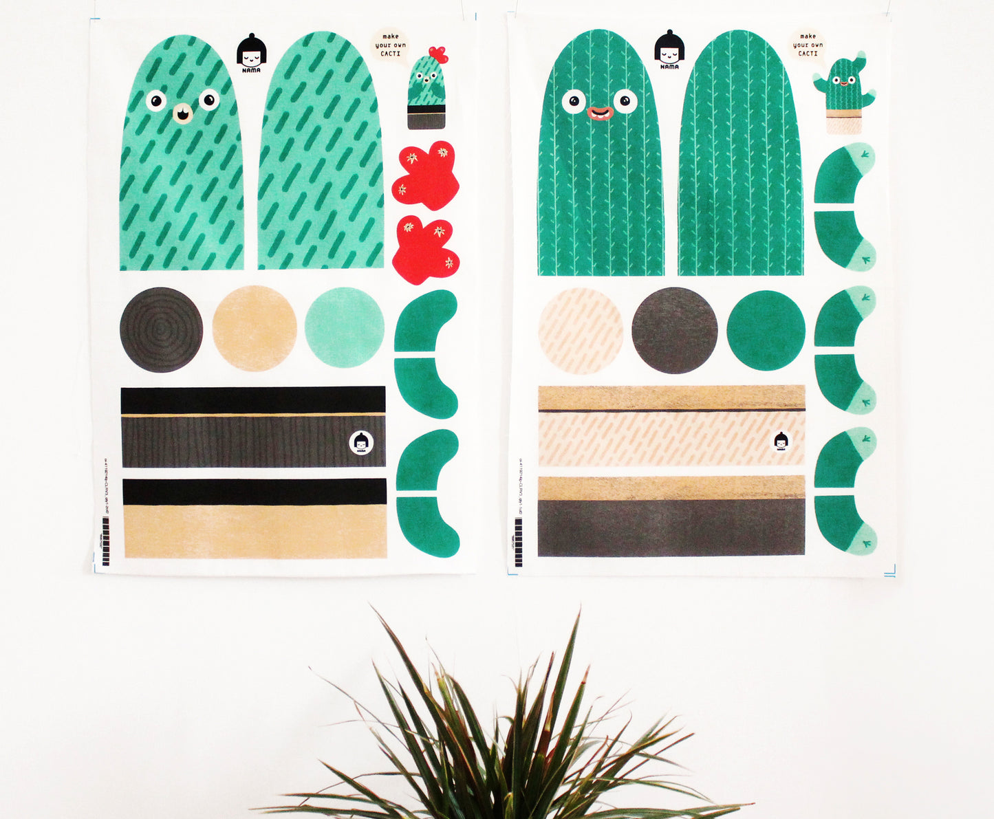 Water-free Cacti Plush Toy DIY Kit