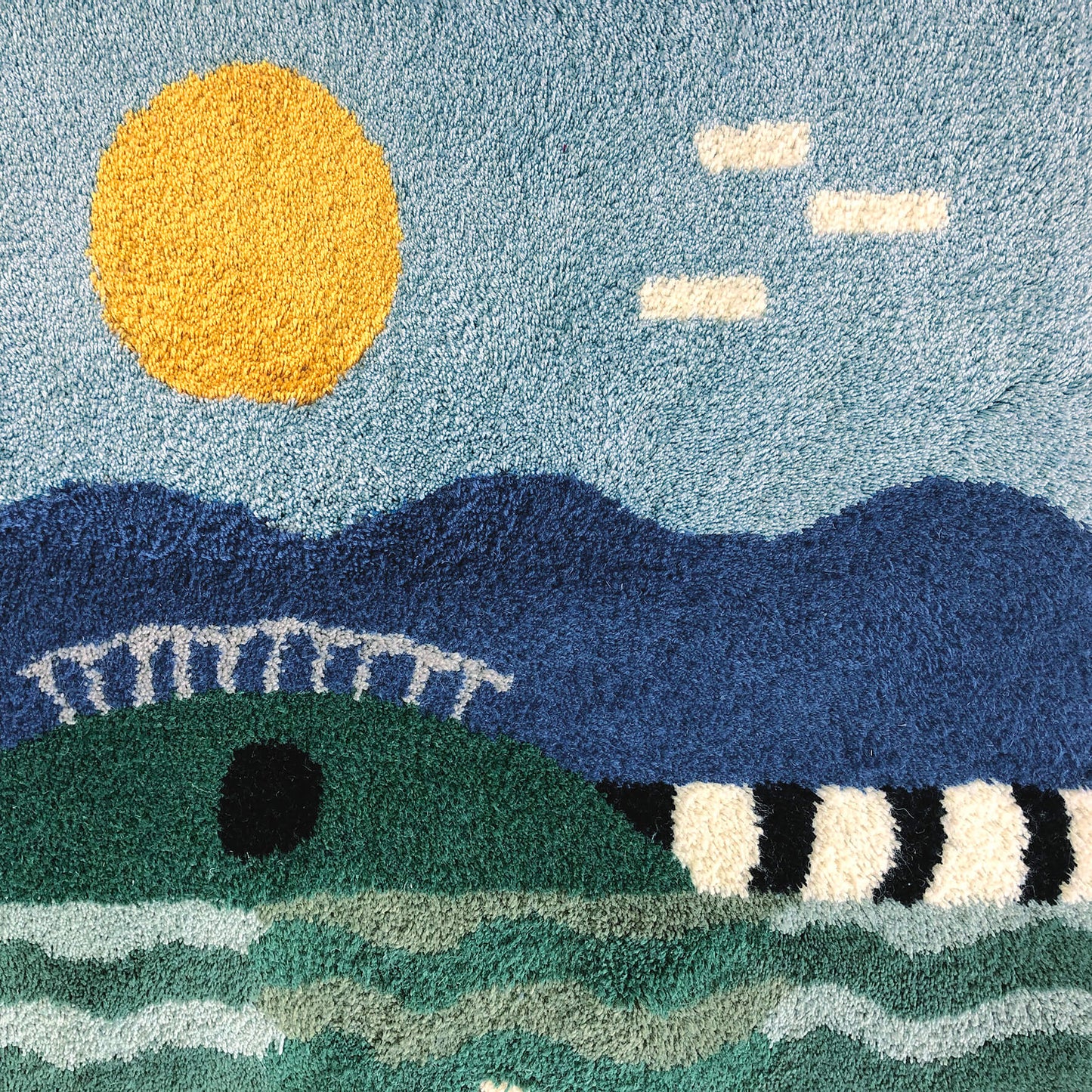 'UNDER THE CARPET' one of a kind rug