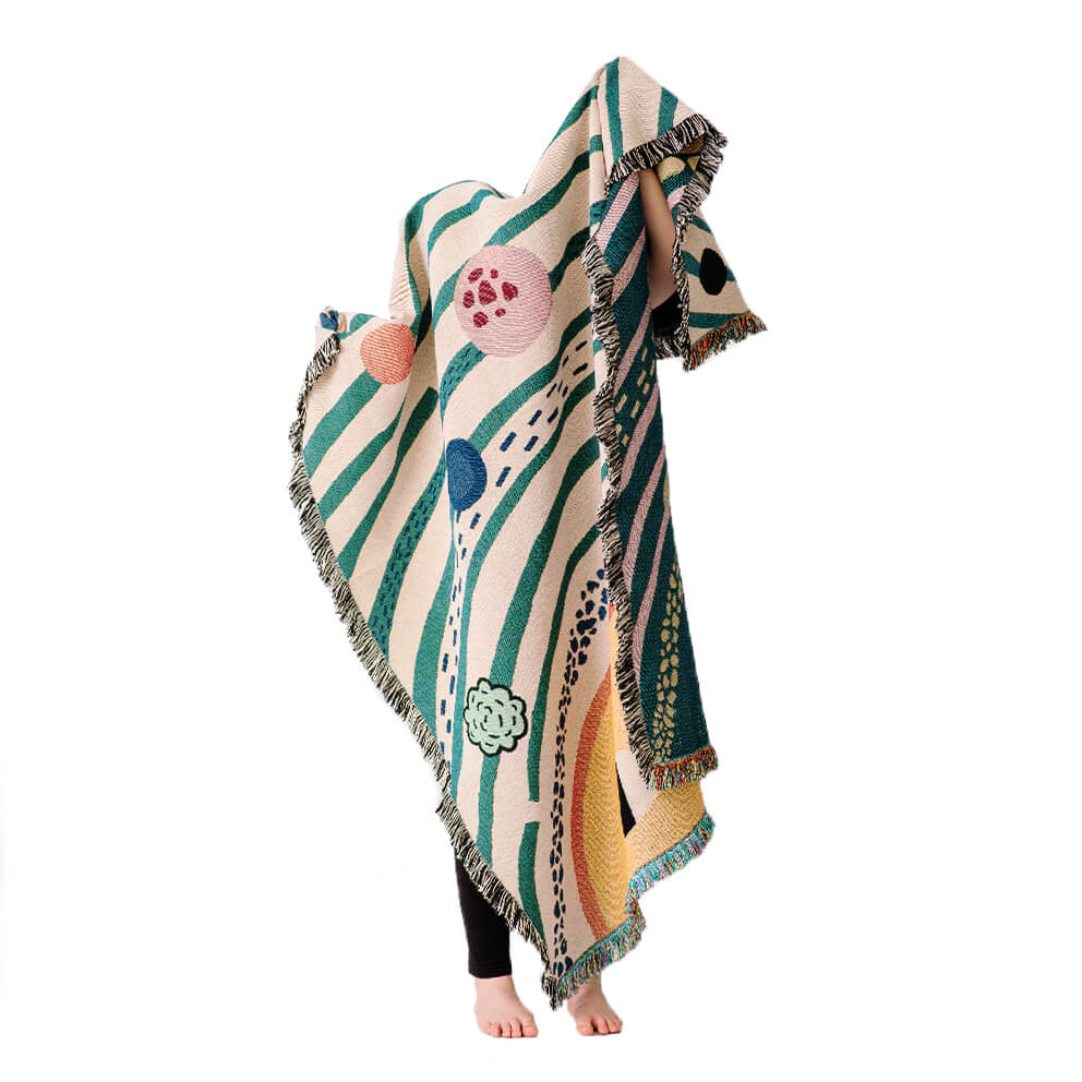GENESIS - Woven Throw Blanket- Day 4