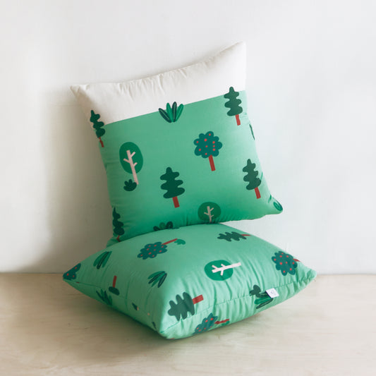 WOODS Throw Cushion