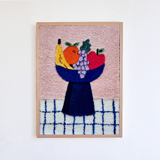 ONE-OF-A-KIND Framed Fruit Bowl