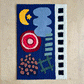 'Distributed' one of a kind rug