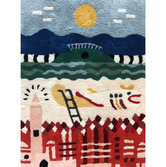 'UNDER THE CARPET' one of a kind rug