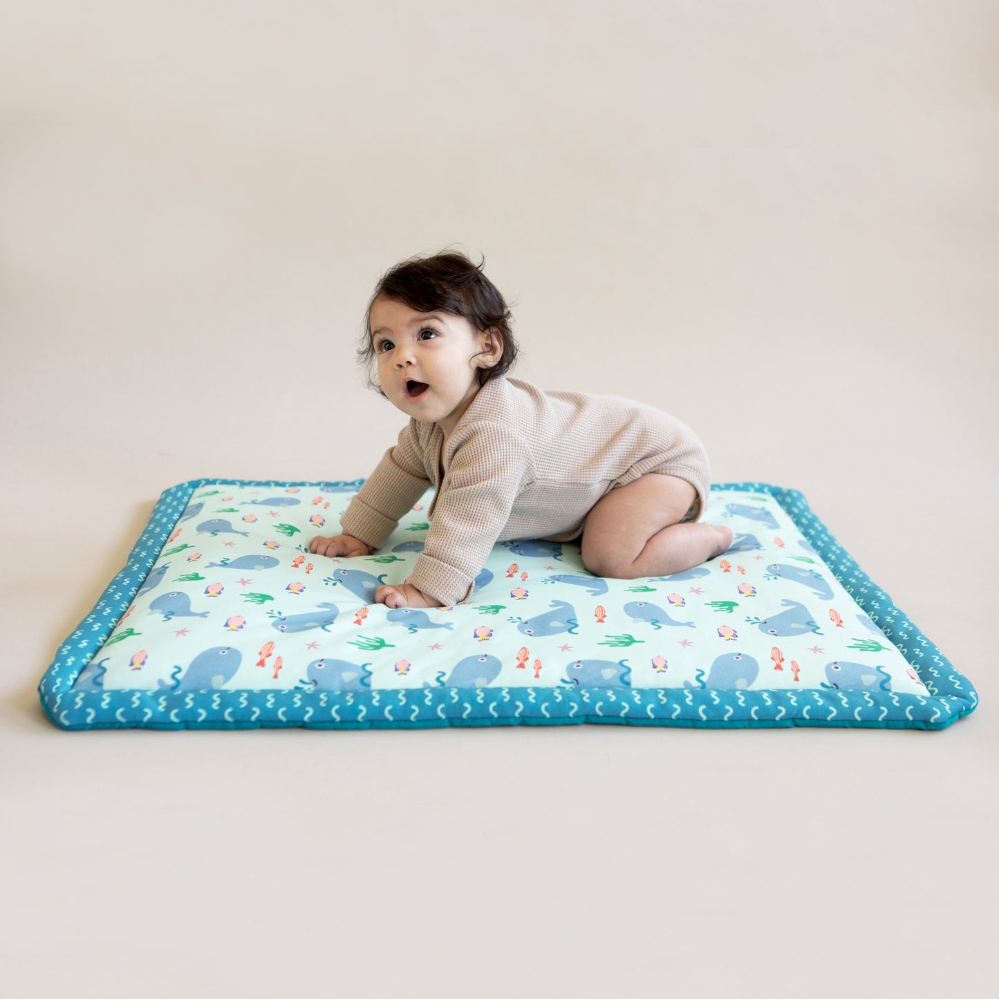 OCEAN first baby blanket