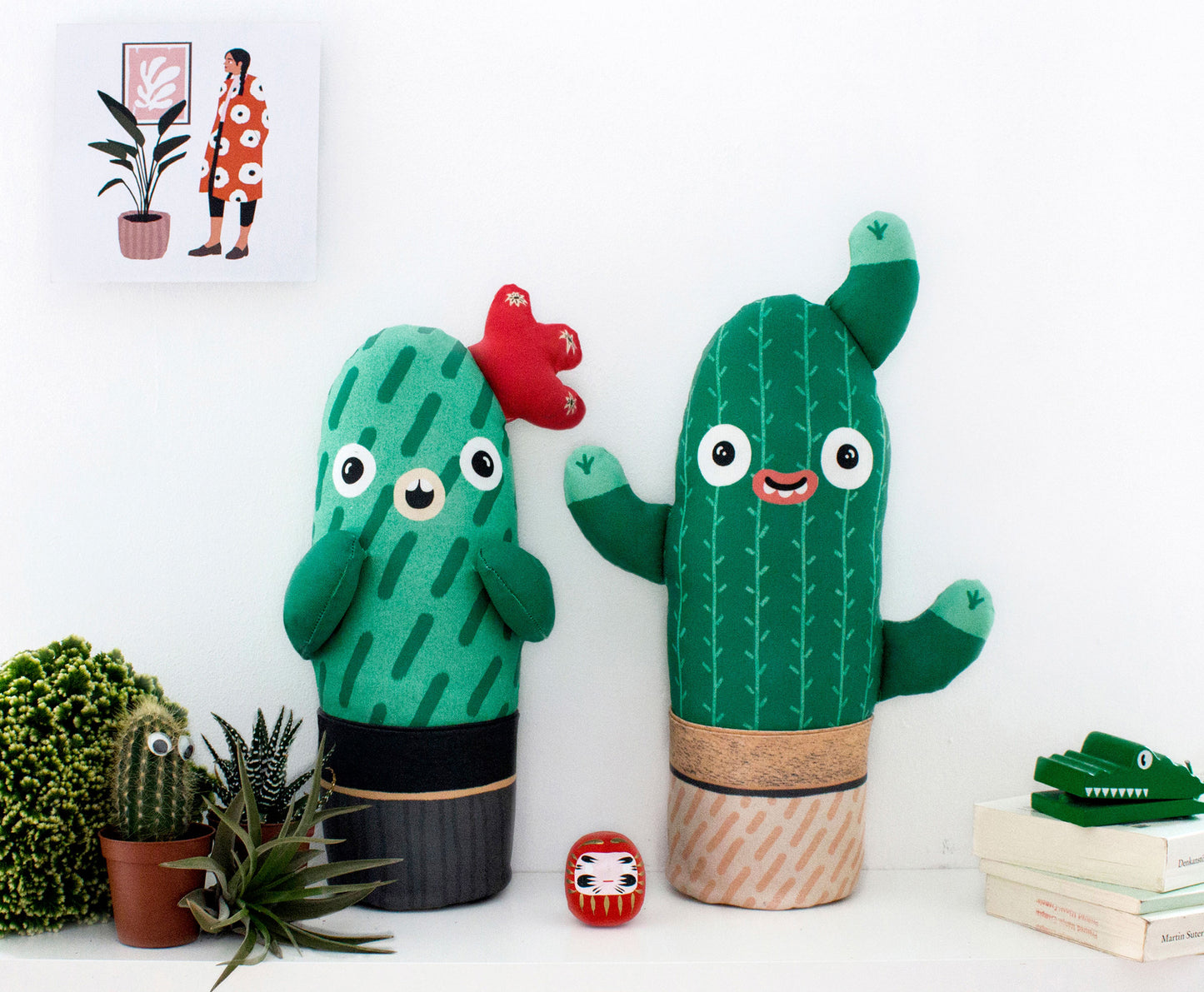 Water-free Cacti Plush Toy DIY Kit