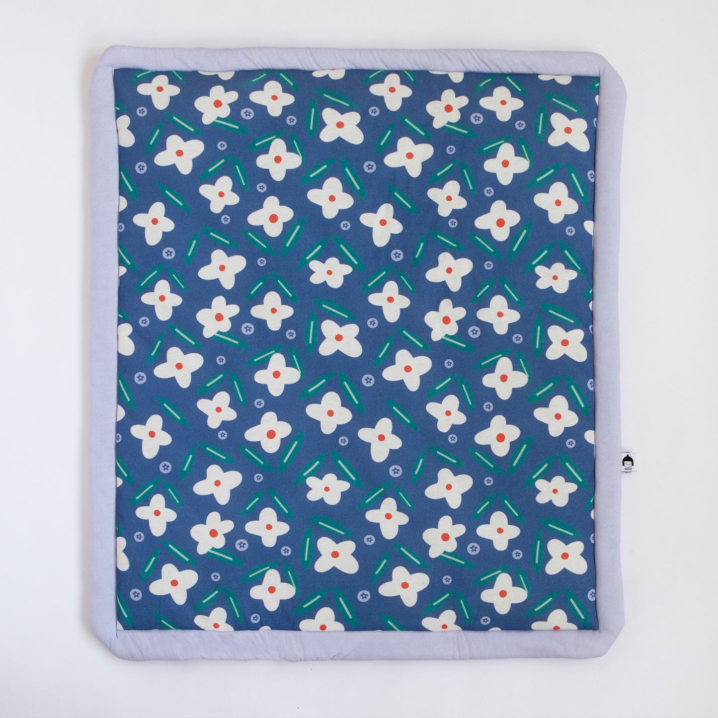 Flowers first baby blanket