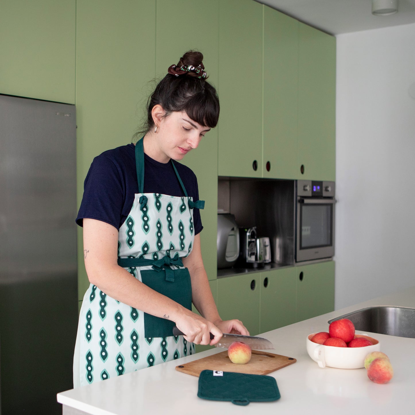 SNOWPEAS Kitchen Apron